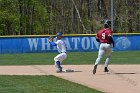 Baseball vs MIT  Wheaton College Baseball vs MIT in the  NEWMAC Championship game. - (Photo by Keith Nordstrom) : Wheaton, baseball, NEWMAC